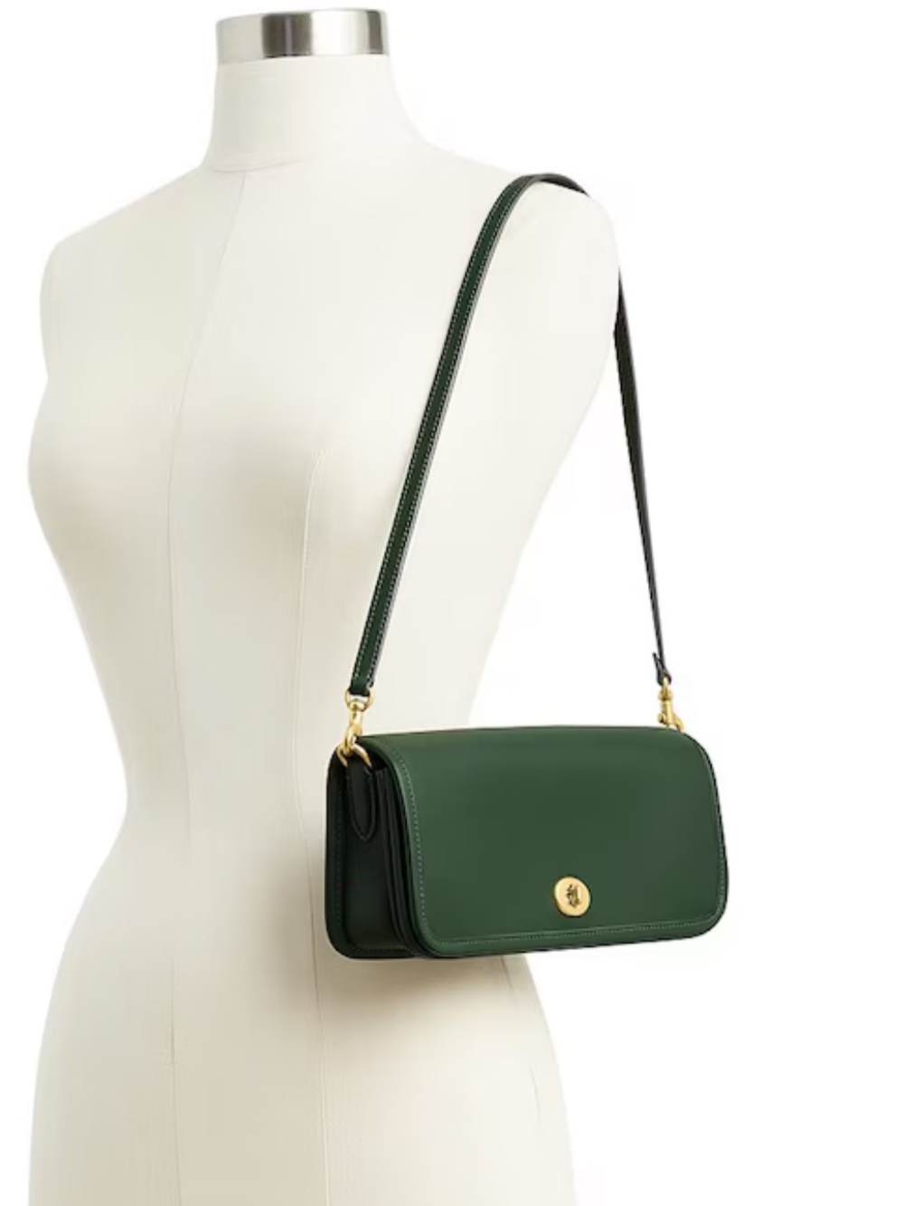 COACH The Coach Originals Dinky 1974 Gold Chain Shoulder Bag NWT - Picture 5 of 11